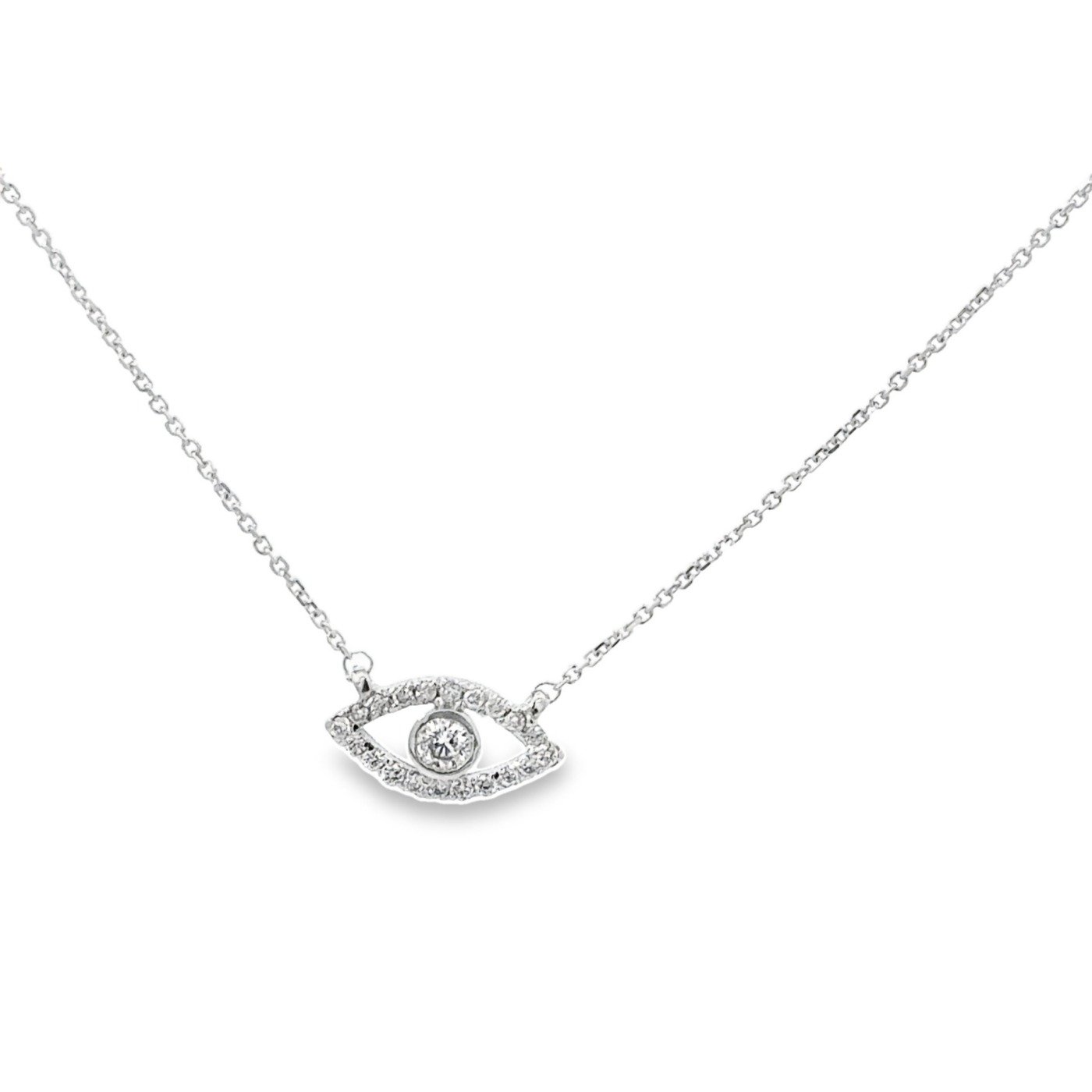 UB10580PW - 14K White Gold Pendant