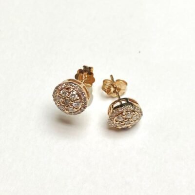 UB10591EY - 14K Yellow Gold Stud Earrings