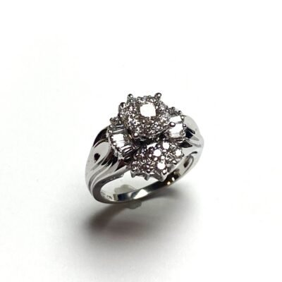 UB2550LSWBH - 14K White Gold Engagement Ring