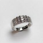 UB5118ABW -  White Gold Anniversary Ring