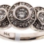 UB5855FRW - 14K White Gold Ring