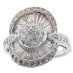 UB5920 - 14K White Gold Ring
