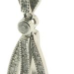 UB5925 - 14K White Gold Earrings