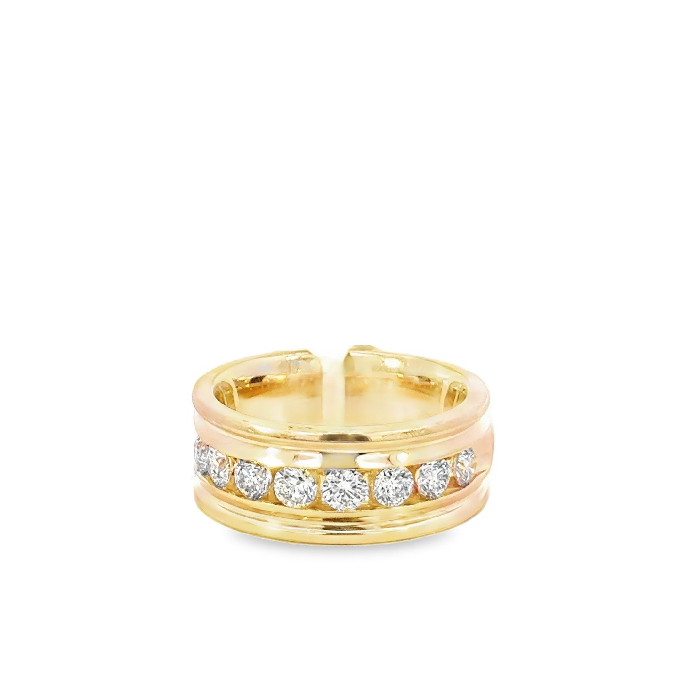 UB6564GMY53 - 14K Yellow Gold Gents Ring