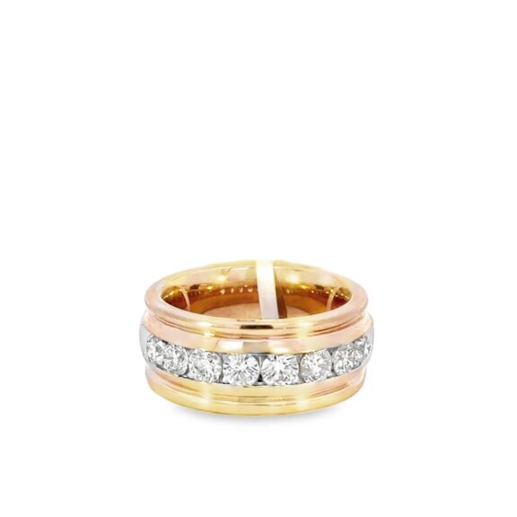 UB6564GPY3 - 14K Yellow Gold Gents Ring