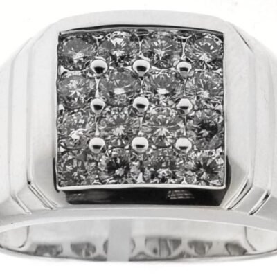 UB6565GKW - 14K White Gold Ring