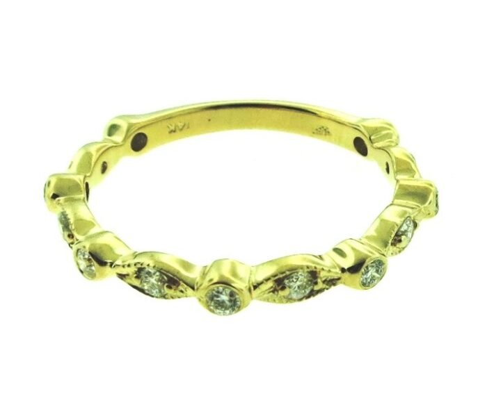 UB6658LY1 - 14K Yellow Gold Wedding Band