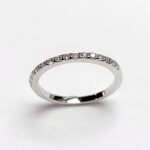 UB6929LW - 14K White Gold Wedding Band