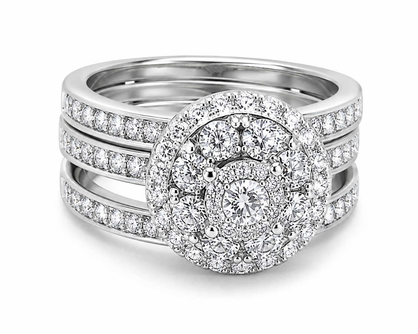 UB7230LSTW/H - Bridal Set Ring