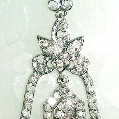 UB7239PW - 14K White Gold Pendant