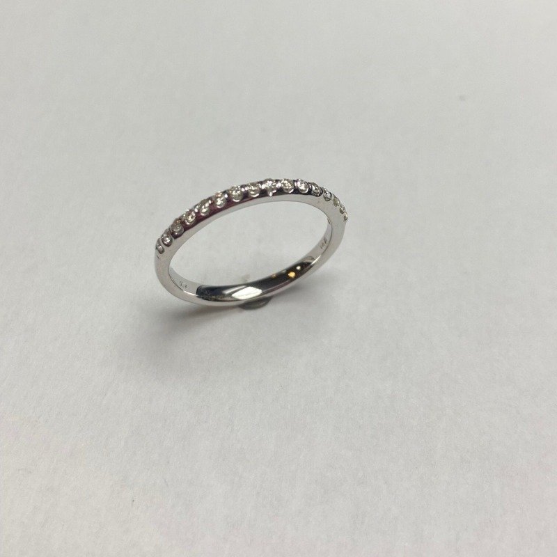 UB7294LTW - 14K White Gold Wedding Band