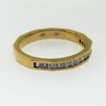 UB7295LEY - 14K White Gold Wedding Band