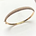 UB7413BGSY53 - 14K White Gold Bangle