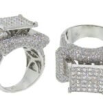 UB7456FRW - 14K White Gold Engagement Ring