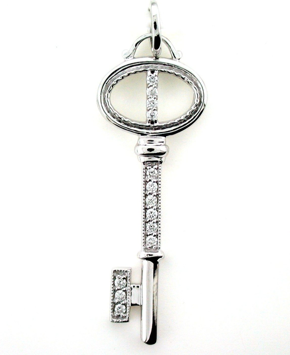 UB7499PW-1 - 14K White Gold Pendant