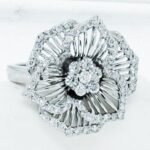 UB7502FRW - 14K White Gold Ring