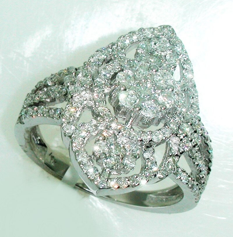 UB7507FRW-1 - 14K White Gold Ring