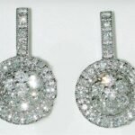 UB7525EW/SM - 14K White Gold Earrings