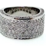 UB7529ABW-1 - 14K White Gold Anniversary Ring