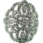 UB7552FRW - 14K White Gold Ring