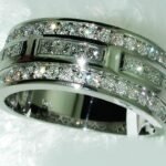 UB7568LW - 14K White Gold Wedding Band