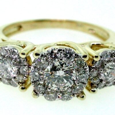 UB7687FRY-2 - 14K White Gold Ring