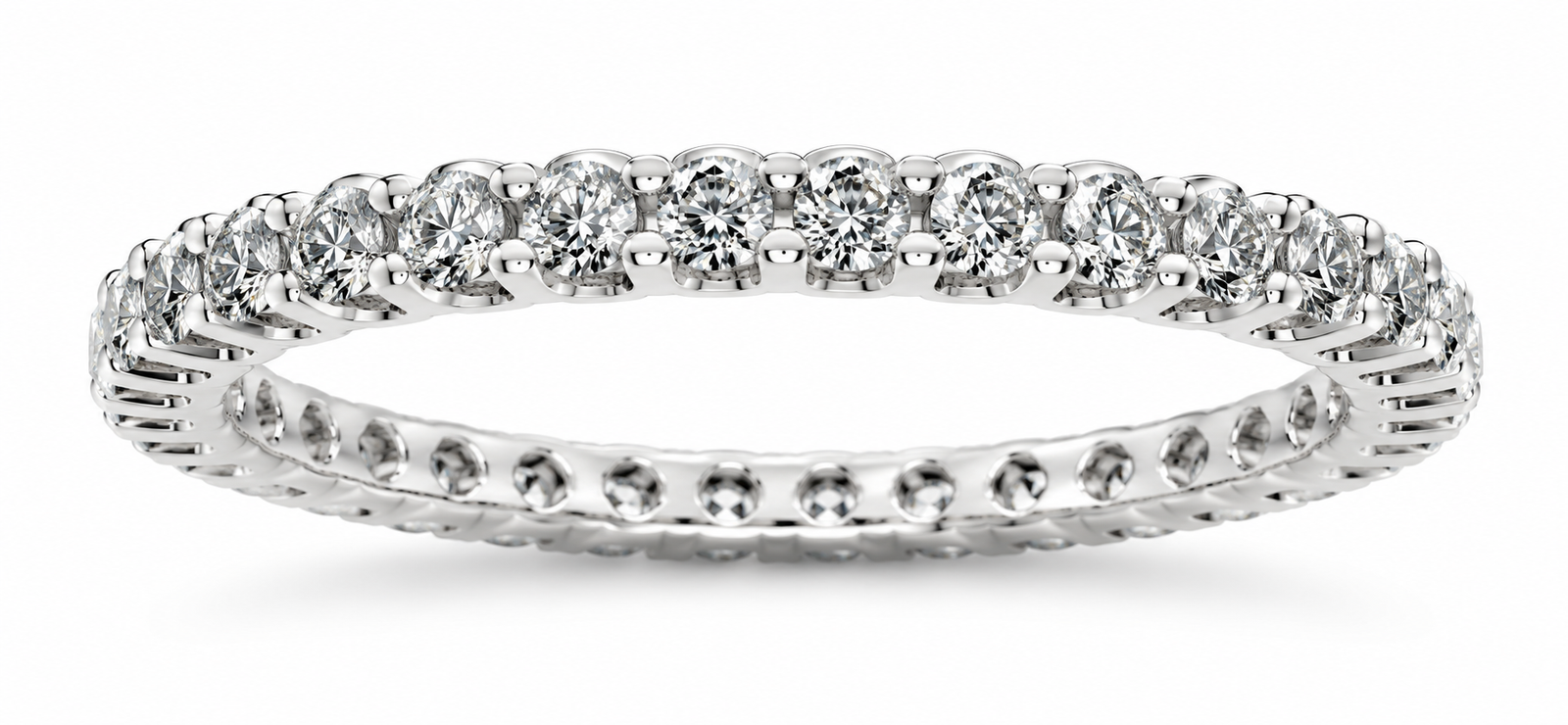 UB7714-7ETW -White Gold Anniversary Ring