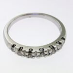 UB7715LLW - 14K White Gold Wedding Band