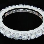 UB7757ETW-15 - 14K White Gold Anniversary Ring