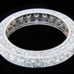 UB7762ETW - 14K White Gold Anniversary Ring