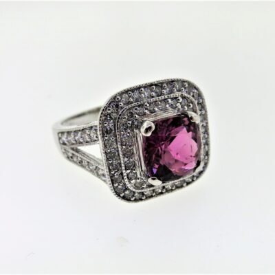 UB7773FWTU - 14K  Colored Stone Ring