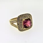 UB7773FYTU - 14K  Colored Stone Ring
