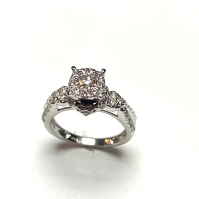 UB7924LSWBH - 14K  Engagement Ring