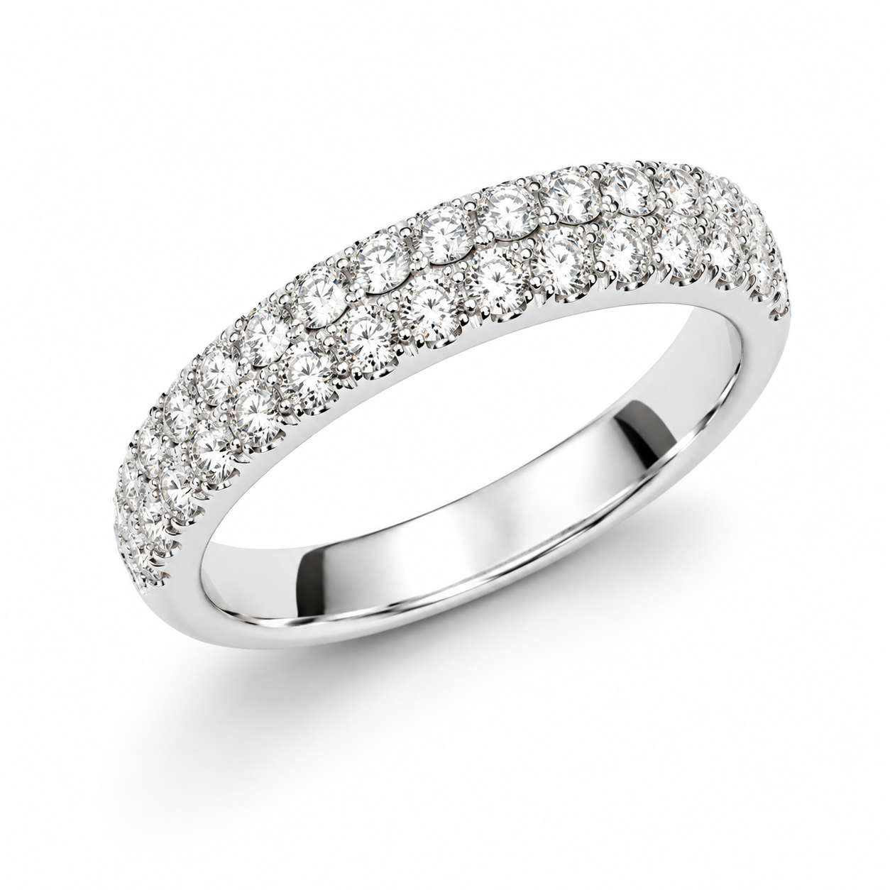 UB7927LKW - 14K  Wedding Band