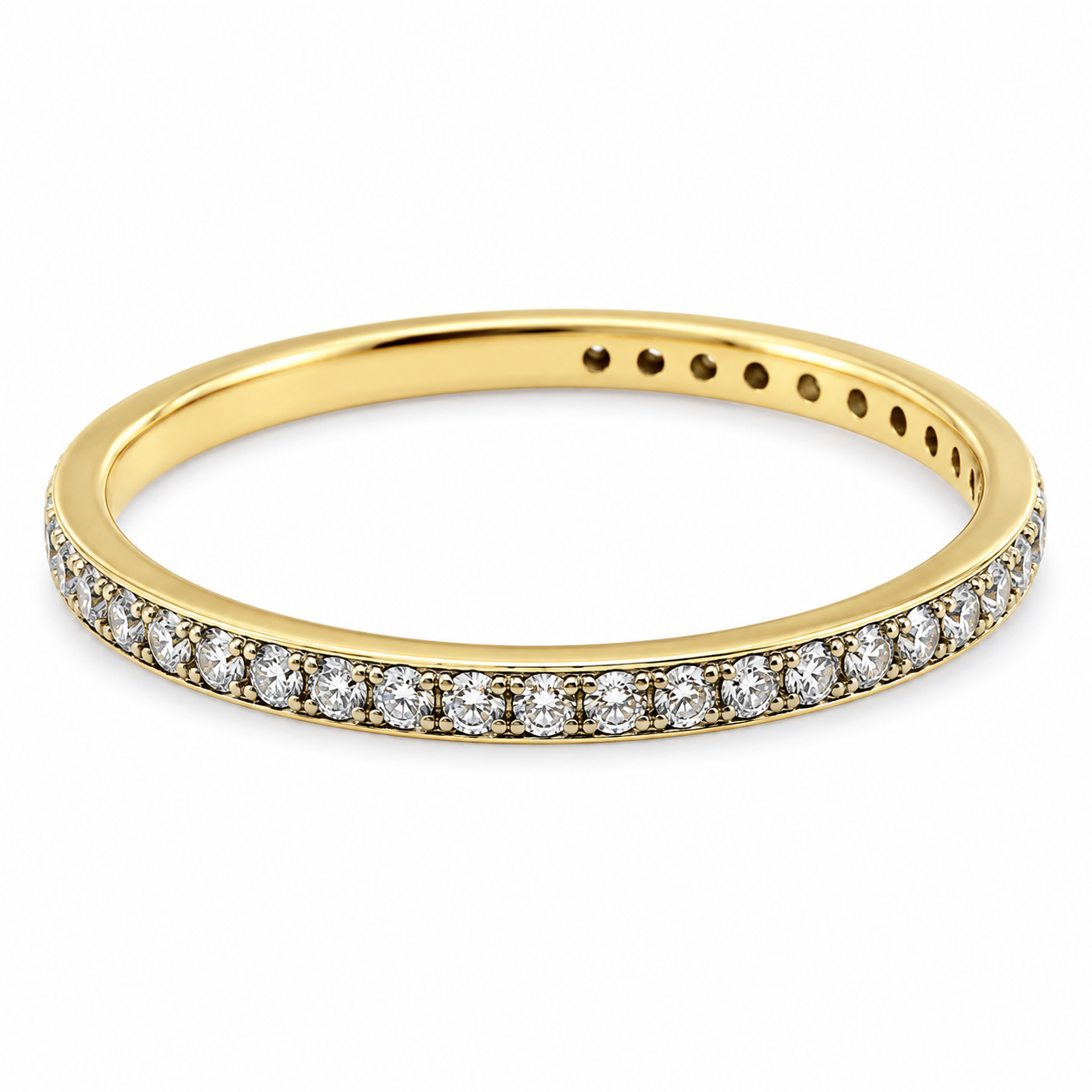 UB7973LY -Yellow Gold Wedding Band