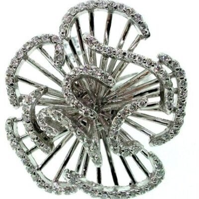 UB8088FRW -  White Gold Ring