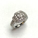 UB8105LSW - 14K White Gold Engagement Ring