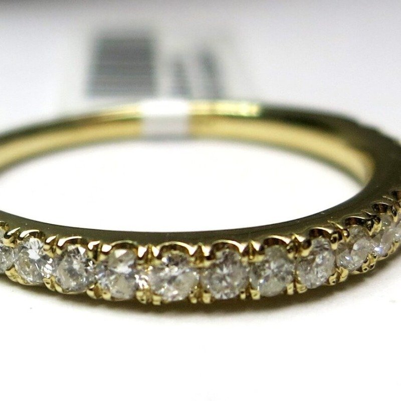 UB8112LTY1 - 14K White Gold Wedding Band