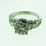 UB8259LWBH - 14K White Gold Engagement Ring