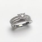 UB8313LSWBH - 14K White Gold Engagement Ring