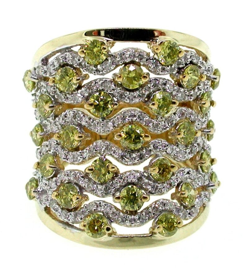 UB8328FY/YW - 14K Yellow Gold Fashion Ring