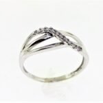 UB8405FRW53 - 14K White Gold Ring