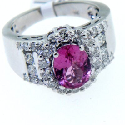 UB8417FTW - 14K White Gold Ring