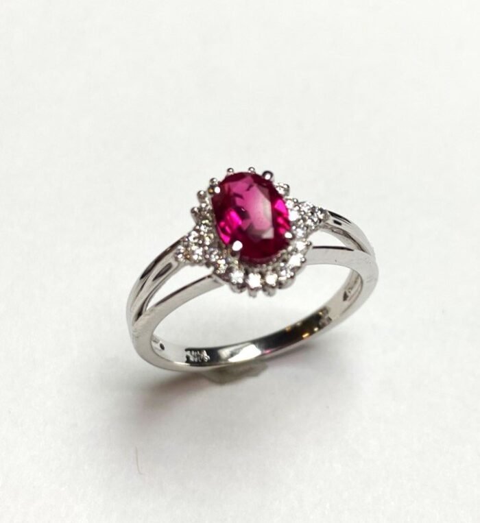 UB8446FWCRU - 14K White Gold Ring