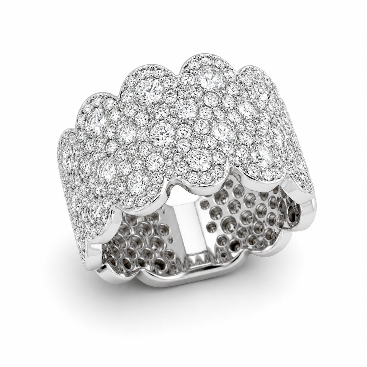 UB8462THW52 -White Gold Anniversary Ring