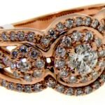 UB8524FP - 14K Rose Gold Ring
