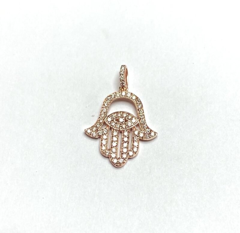 UB8555PP53 - 14K White Gold Pendant