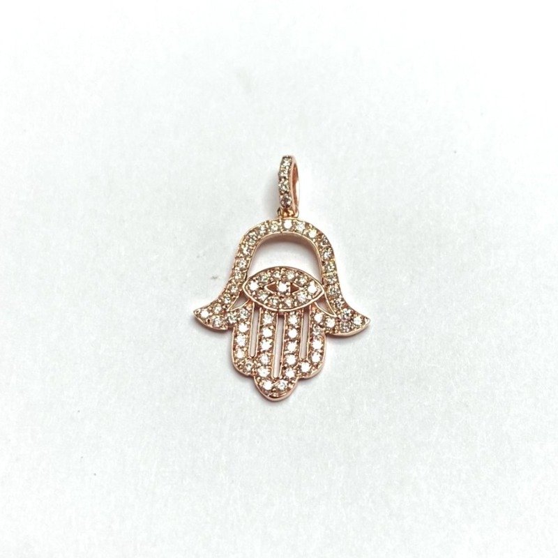 UB8555PP53 - 14K White Gold Pendant