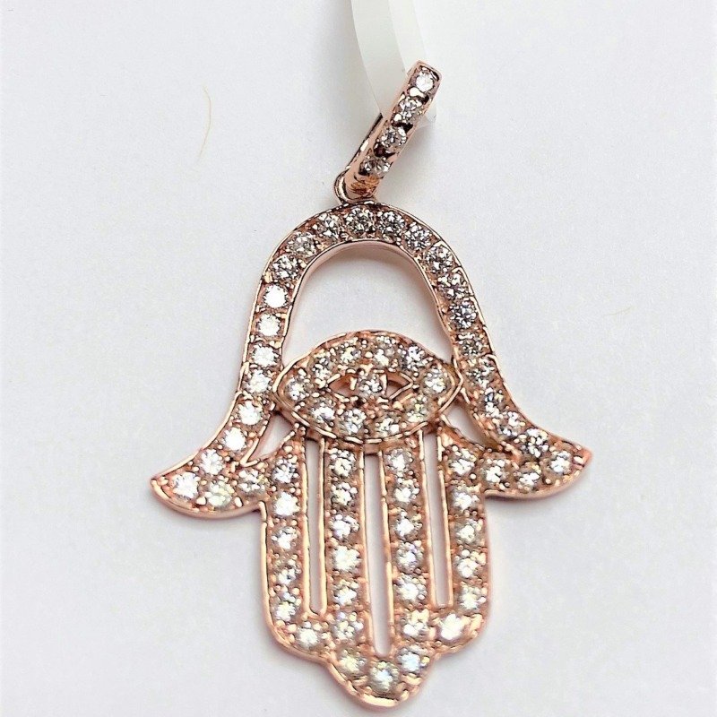 UB8563PP - 14K White Gold Pendant