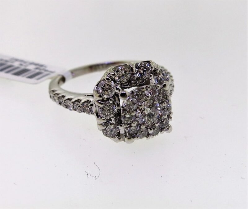 UB8651LSWBH - 14K White Gold Engagement Ring